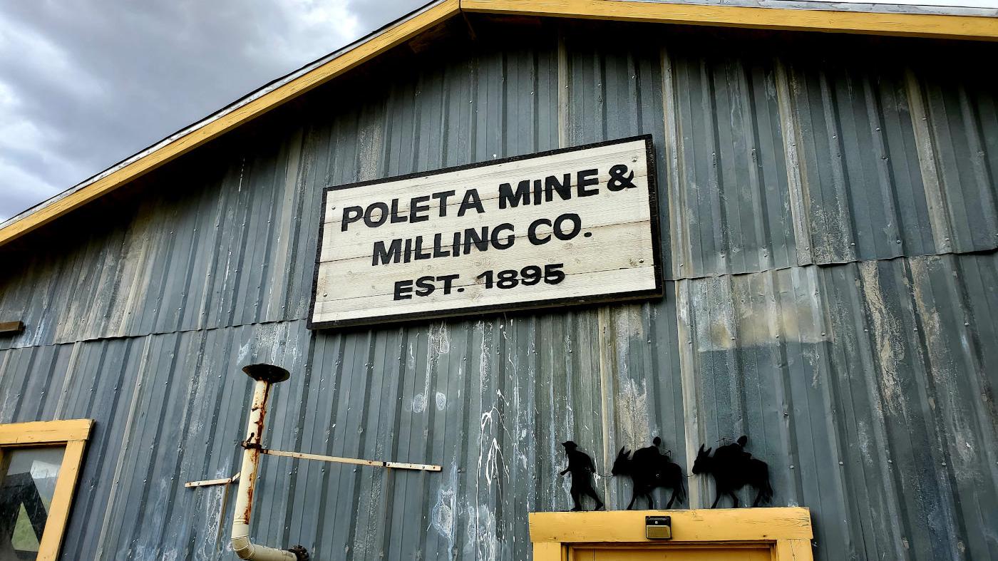 Laws Gold Mine Exhibit Building